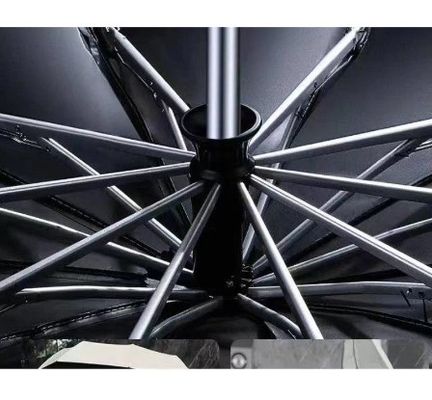 Kompakte Dreifachklappbare Glasfaserrahmen für Männer und Frauen Sonnen-UV-Schirm für Reisen