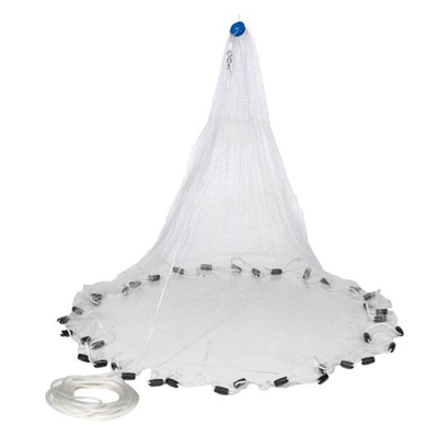 6FT Doppelknoten-Nylon-Monofilament Fischzucht-Gussnetz für die Freizeitfischerei