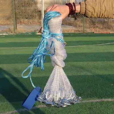 Einfach geschweißte Eisenkette mit 6 Fuß Knoten Nylon-Großnetz mit langlebigem Material