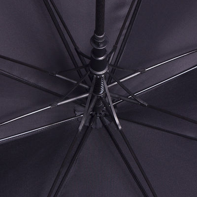 Custom Logo Doppeldachgolfschirm 130cm offener Durchmesser für Werbung und Geschenke