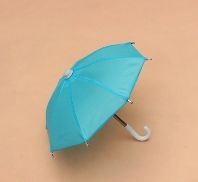 Außenfahrradfahrt Mobiltelefon Schirmhandbuch Offene Kleine Größe Regen- und Windschutz