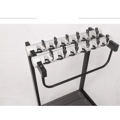 Black Metal Golf Club Push Pull Bike Cart Buggy Trolley Halter Regenschirm Halt für Drogerien