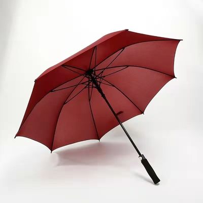 Customized Farbe Hellgelbes Logo RPET Golf Schirm für Outdoor-Aktivitäten