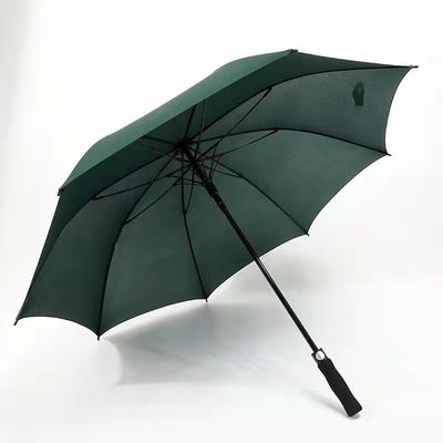 Customized Farbe Hellgelbes Logo RPET Golf Schirm für Outdoor-Aktivitäten