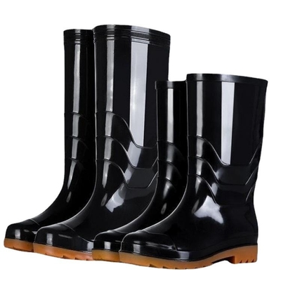 Hochrohr Regenstiefel für Männer aus Kunststoff in individueller Farbe und langlebigem Material