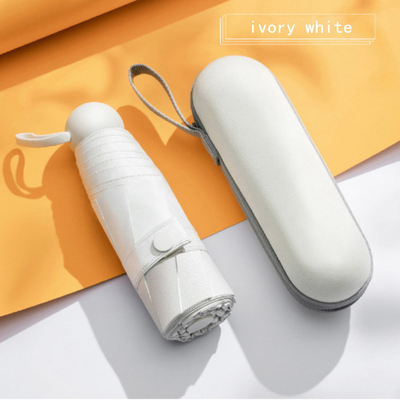 5 Faltschirm Kleine Tasche Sonnen- und Regenschirm Frauen Doppelschirm-Design