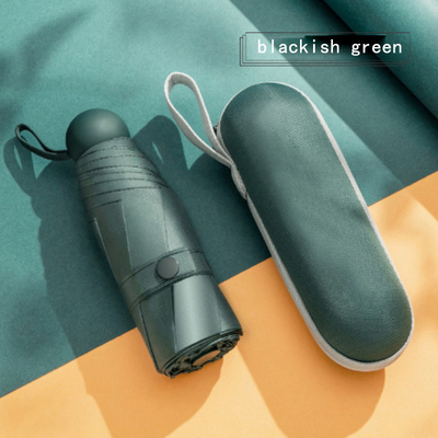 5 Faltschirm Kleine Tasche Sonnen- und Regenschirm Frauen Doppelschirm-Design