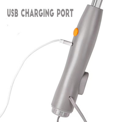 Glasfaserrahmen automatisch geöffnet USB-Ladegerät Schirm mit Wasserspray und UV-Schutz