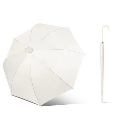 Reisebegleiter Gerader Regenschirm mit Anti-Tropfen-Kunststoff-Hülle-Abdeckung