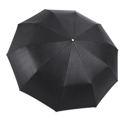 Custom Logo Werbe Schirm Doppel Winddicht Ein-Klick-Öffnen und Reise-freundlich