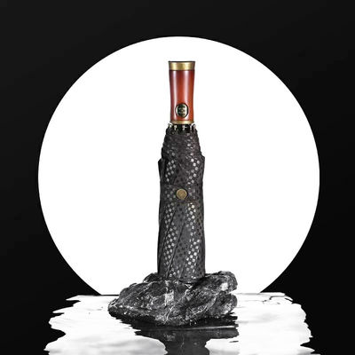 Custom Logo Werbe Schirm Doppel Winddicht Ein-Klick-Öffnen und Reise-freundlich