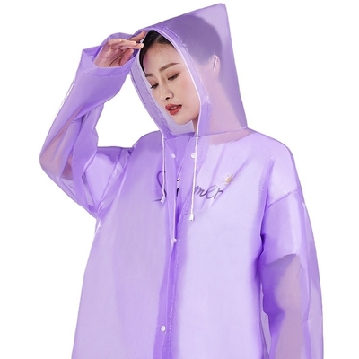 Fischereizubehör 100% EVA Stoff Wasserdicht Regenmantel mit individuellem Logo und leichter Mode
