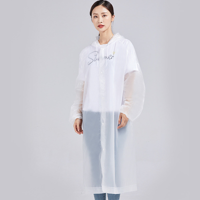 Fischereizubehör 100% EVA Stoff Wasserdicht Regenmantel mit individuellem Logo und leichter Mode