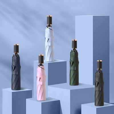 Kundenspezifischer Farbgeschäftsschirm für den UV-Schutz und das mehrfarbige Design