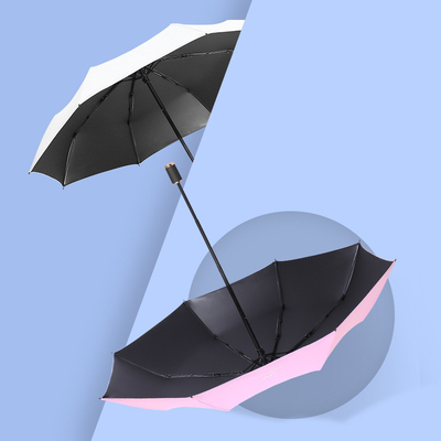 Klappschirm-Kustomisiertes Logo für Sonnenschutz und Regenschutz bei allen Witterungsbedingungen