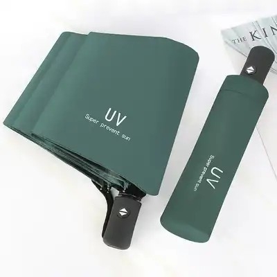 Custom Logo Printing Dreifachschirm mit Metallwellen Auto Logo Geschenk und Promotion