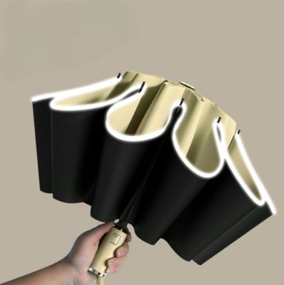 Großer Dreifaltiger Glasfaserrahmen Rückschirm zum Schutz vor Wind und Regen