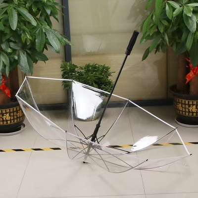 Extra-großer Winddichtes PVC Schirm Transparenter Golf Schirm mit persönlichem Logo