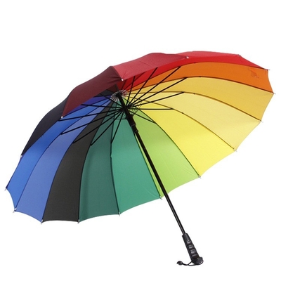 Artikel Maßgeschneiderte Regenschirme Automatischer offener Irisescenz-Regenschirm mit benutzerdefiniertem Logo