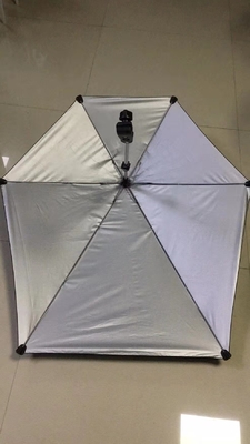 Rollstuhl Sonnenschirm Anpassbarer Clip Schirm mit agiler Lieferkette und DIY-Option