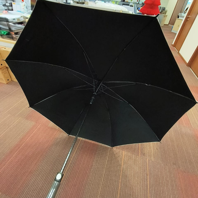 Custom-Logo-Druck Winddichte Regenschirme mit UV-Schutz und schillerndem Laserdesign