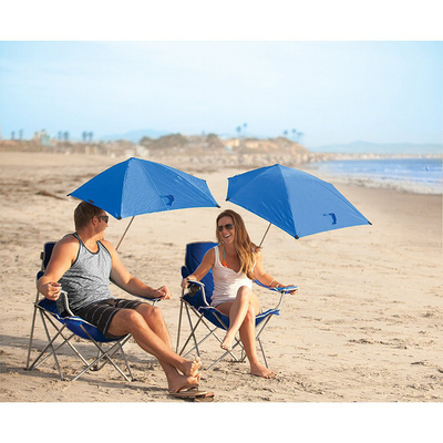 Portable Rucksack Strandstuhl mit verstellbarem Regenschirm und angepasster Farbe 50*50*80cm
