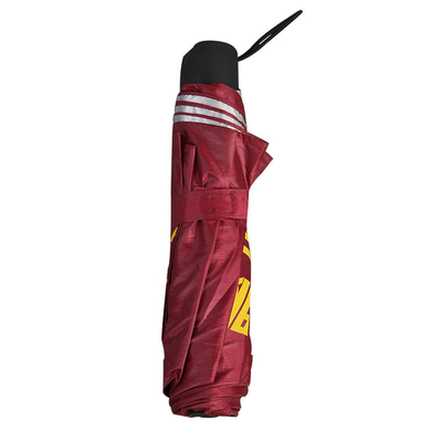 Erwachsene 23 Zoll Outdoor Silber Kunststoff Sonnenschutz Klappschirm Logo Geschenkschirm