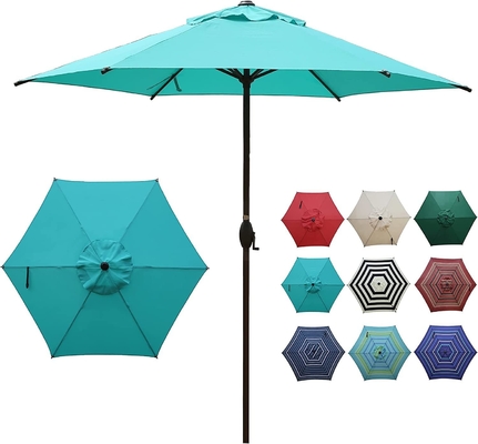 Custom Logo Druck Regenschirm Faktor Mode Patio Regenschirm mit Tassels und Sonnenschirm
