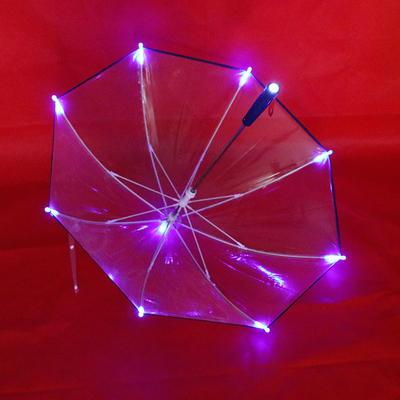 LED-Kinder-Schirm mit Custom-Logo-Druck auf POE-Gewebe