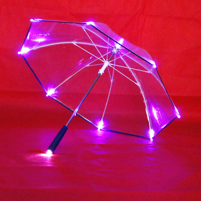 LED-Kinder-Schirm mit Custom-Logo-Druck auf POE-Gewebe