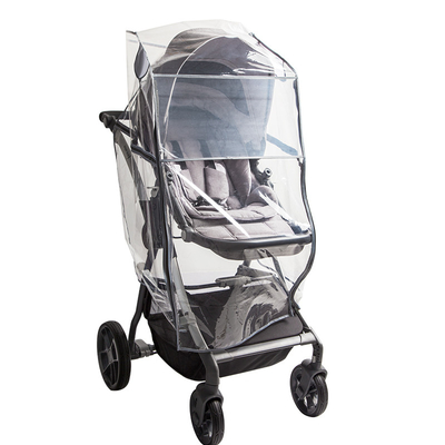 EVA Anpassung Wetterschild Klar PVC Baby Stroller Regen Deckel