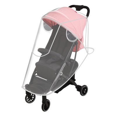 EVA Anpassung Wetterschild Klar PVC Baby Stroller Regen Deckel