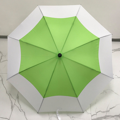 27 Zoll großer Winddichtes Logo-Drucke großer Luxus-Marken-Golfschirm für Erwachsene