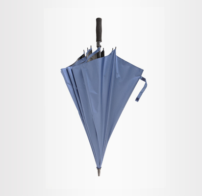 Schwarz-Weiß-Golf-Schirm mit 120 cm Durchmesser
