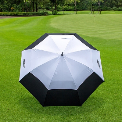 Superleichte automatische Doppelschicht-Windschutz-Golfschirm 30 Zoll und EVA-Griff