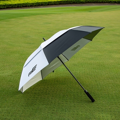 Superleichte automatische Doppelschicht-Windschutz-Golfschirm 30 Zoll und EVA-Griff