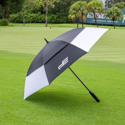 Superleichte automatische Doppelschicht-Windschutz-Golfschirm 30 Zoll und EVA-Griff