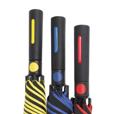 Logo gedruckt Auto Open Golf Schirm mit Pongee Panel Material und All in 1 Funktion