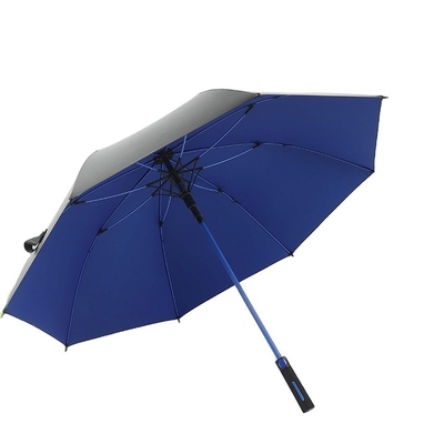 Logo gedruckt Auto Open Golf Schirm mit Pongee Panel Material und All in 1 Funktion