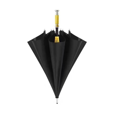 Customized Open Auto Big Windproof Lotus Rahmen Golf Schirm für Unternehmen Rolls-Royce