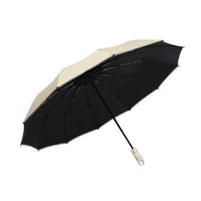 Stilvolle Pongee-Panel-Material Sonnencreme und UV-Schutz-Schirm für Frauen unterwegs