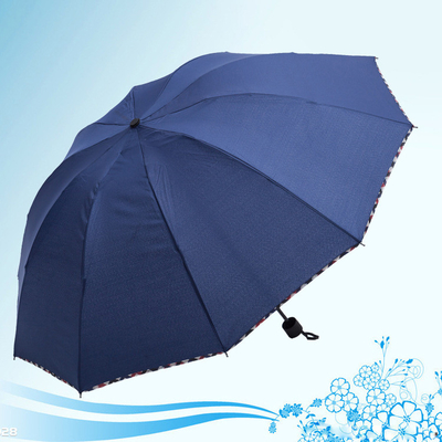 Minimalismus-Stil-Promotionen Regenschirm mit individueller Farbe und digitalem Drucklogo