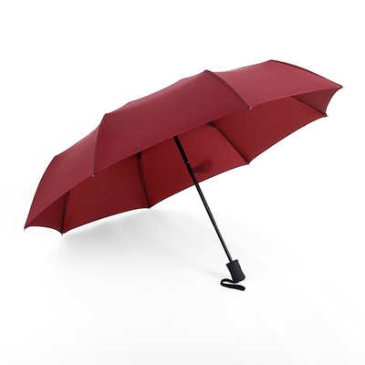 UV-Schutz 3-fach automatischer offener Regenschirm in individueller Farbe für jedes Wetter