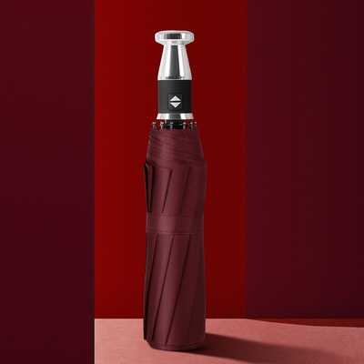 Custom Logo Starker Rahmen Automatische Klappschirme zum Regen- und Sonnenschutz