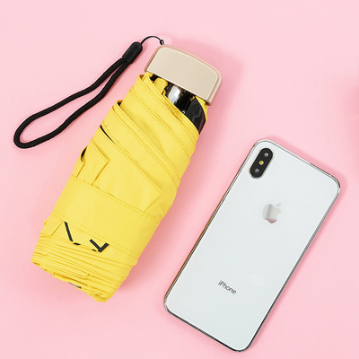 Kunststoffhaltige Taschenschirme für leichtes und bequemes Design