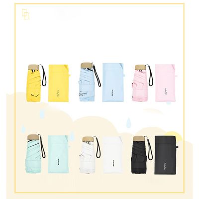 Kunststoffhaltige Taschenschirme für leichtes und bequemes Design