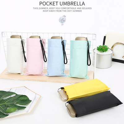 Kunststoffhaltige Taschenschirme für leichtes und bequemes Design
