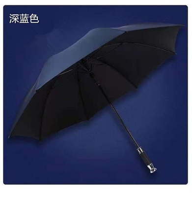 Werbeparapluch mit 120 cm offenem Durchmesser mit personalisiertem Logo und winddichtem Design