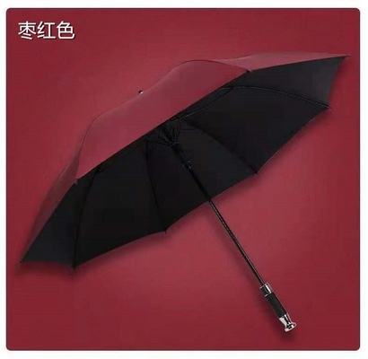 Werbeparapluch mit 120 cm offenem Durchmesser mit personalisiertem Logo und winddichtem Design