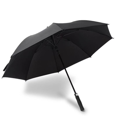 Gerade Regenschirm All in 1 Custom Logo Druck Extra Großer Golf Regenschirm für Werbung